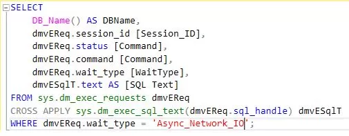 Async_Network_IO in SQL Server