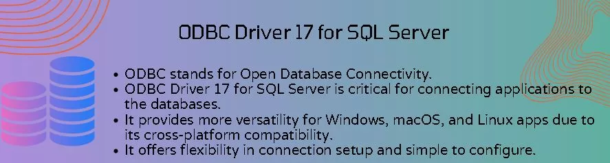 ODBC Driver 17 for SQL Server