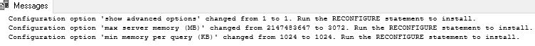 Changing the Memory Configuration