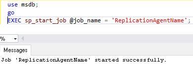 EXEC sp_start_job with Jobname