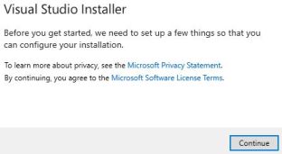 Visual Studio Installer