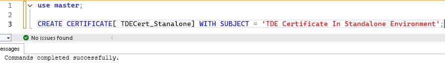 Create a Certificate